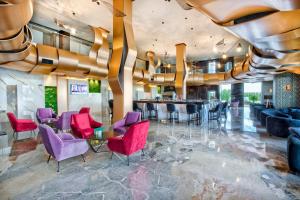 Istumisnurk majutusasutuses Emerald Hotel