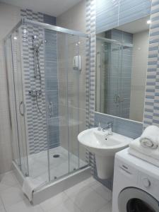 Kúpeľňa v ubytovaní Apartament Blue
