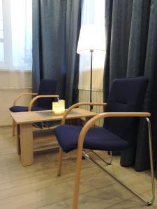 Część wypoczynkowa w obiekcie Apartament Blue