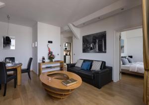 Postel nebo postele na pokoji v ubytování Luxoise Apartments