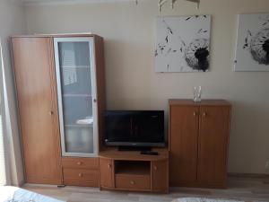 TV/trung tâm giải trí tại Apartament Czwarte Piętro