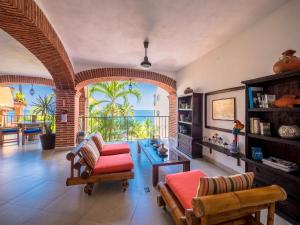 Area soggiorno di Marboka Hotel & Suites