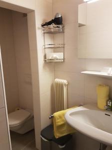 Koupelna v ubytování Pension Garni Appartement Ortner
