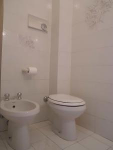 Koupelna v ubytování Hotel Paolina