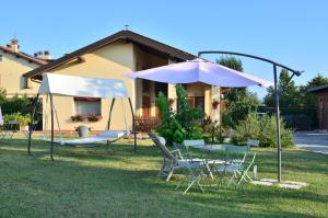 A garden outside Agriturismo Ca' di Mazza