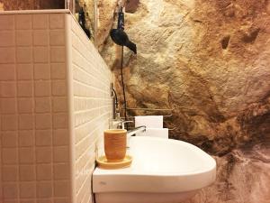 Koupelna v ubytování B&B Dimora Cigno + 37 fotografií