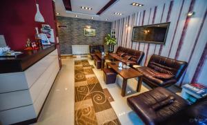 พื้นที่นั่งเล่นของ Garni Hotel 018 In