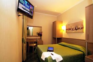 Posteľ alebo postele v izbe v ubytovaní Hotel Argentina