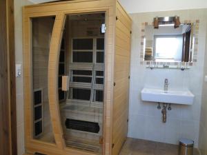 Kúpeľňa v ubytovaní Appartement Gipfelsturm
