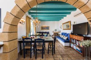 Posezení v ubytování Villa Ariadne