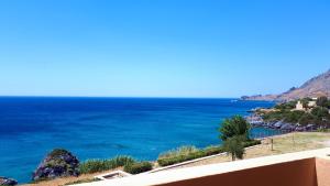a view of the ocean from a building at Creta Spirit in Plakias