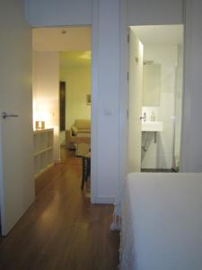 Kuchyň nebo kuchyňský kout v ubytování Apartamento céntrico Plaza del Salvador