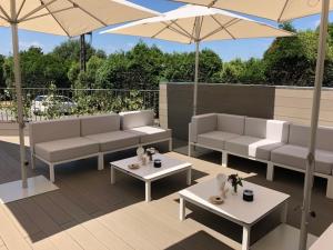 Un balcón o terraza de Hotel Santiago Apóstol