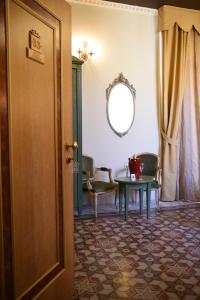 Istumisnurk majutusasutuses Hotel Federico II