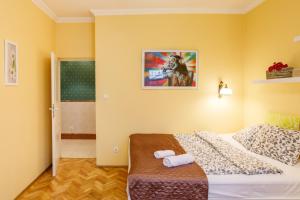 Voodi või voodid majutusasutuse OK KAZIMIERZ Apartments toas