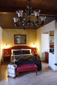 Voodi või voodid majutusasutuse Hotel Federico II toas