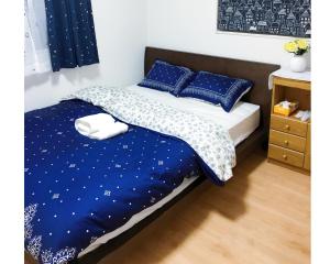 Postel nebo postele na pokoji v ubytování Tokyo Toneri Garden House-Stay