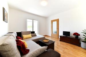 Posezení v ubytování Apartman Hertz