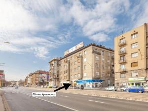 ブダペストにあるEleven Apartmentsの建物通像