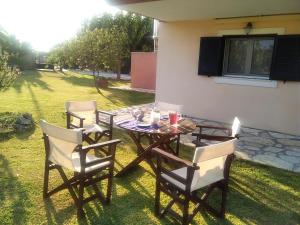 A garden outside Casa memories