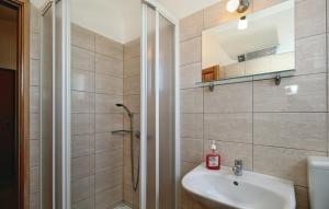 Koupelna v ubytování Apartments Vesna