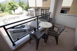 Balkón nebo terasa v ubytování Villa Bojcic