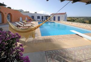 The swimming pool at or close to Sfendoni House