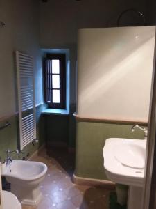 Koupelna v ubytování B&B Villa Tonelli