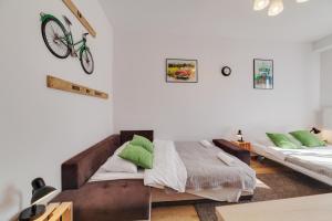 Posteľ alebo postele v izbe v ubytovaní Dream Loft Rajska