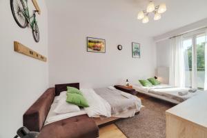 Posteľ alebo postele v izbe v ubytovaní Dream Loft Rajska