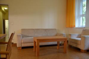 A seating area at Kolping Campus Krems