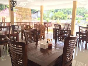 Restaurace v ubytování D'Batur Hotel