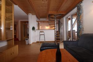 Posezení v ubytování Lärchenheim Apartments