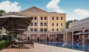 The swimming pool at or close to The Strand, Yangon