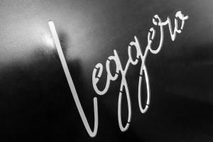 a black and white photo of the word pasta written at Pansion Leggero in Krk