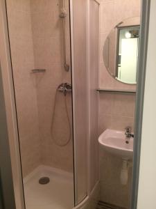 Koupelna v ubytování Apartmán Brno Jelenice