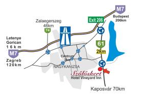 Zdjęcie z galerii obiektu Hotel Vineyard Inn - Szőlőskert w mieście Nagykanizsa