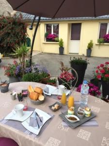 Možnosti raňajok pre hostí v ubytovaní Le Rivage De Ket'hou