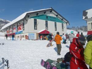 Mont Cervin Myoko v zimě