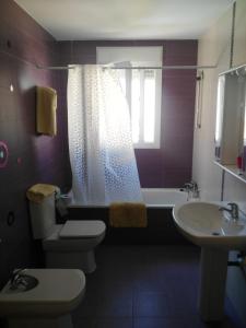 Koupelna v ubytování Manzanares