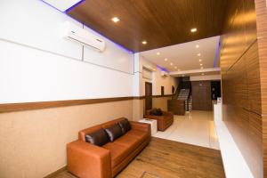 Hotel Kapilavasthu的休息区