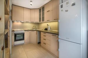 A kitchen or kitchenette at VortexLuxApatman