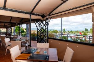 A balcony or terrace at Poggio all'Agnello Sport & Family Holidays