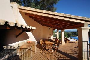 A balcony or terrace at Petit