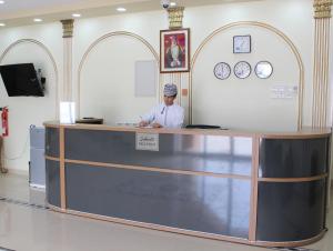Lobby eller resepsjon på Manarat Manah Hotel Apartments