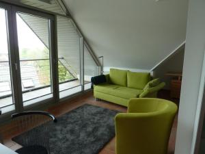Posezení v ubytování Ferienwohnung Haus am Barg