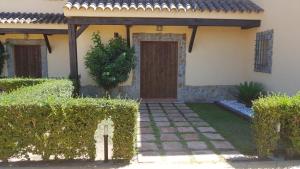 Ogród w obiekcie Apartamentos Villafaro Conil