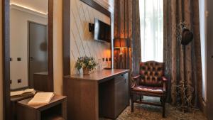 TV a/nebo společenská místnost v ubytování Castle Spa Wagenküll