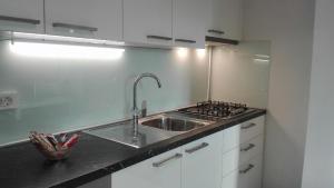 Küche/Küchenzeile in der Unterkunft Apartment Osk