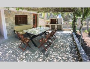 Patio alebo iná vonkajšia časť ubytovania iHOME